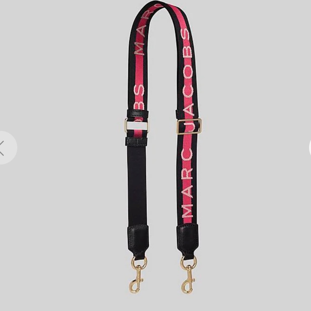 Marc Jacobs logo webbing strap